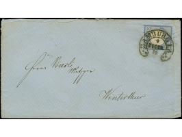 “HAMBURG I.A. 9.DECBR.74” (Spalink 17-1M) klar ohne Zeitgruppenriegel auf großer Schild 2 Gr. grauultramarin als tarifgerecht