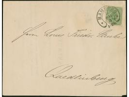 “HAMBURG** 10.MAI.75” (Spalink 17-6) klar auf 3 Pfge gelblichgrün auf Drucksachenfaltbrief nach Quedlinburg. Die farbfrische 