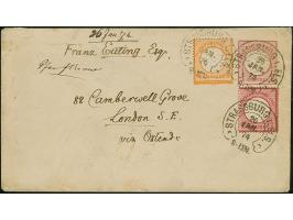 “STRASSBURG i. ELS. 26.JAN.74” (Spalink 36-5) mehrfach klar auf Ganzsachenumschlag großer Schild 1 Gr. mit tarifgerechter Zuf