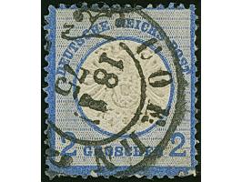 “COELN 18.11.75” (Spalink 4-14) klar auf loser Marke 2 Gr. grauultramarin. Die farbfrische Marke ist deutlich geprägt und hat