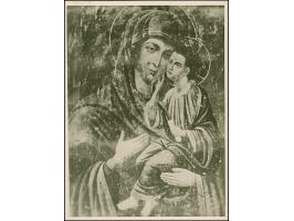 1941(ca,), vier schwarz-weiß Fotos, einmal mit dem Postamt wo die Post eröffnet wurde (das Hauptpostamt war zerstört), einmal