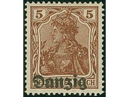 1920, Nicht ausgegeben: Germania 5 Pfg. siena, postfrisch, tadellos, sign. Hochkeppeler sowie Fotoattest Oechsner BPP (2010)