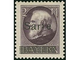 1920, Ludwig 2 Mark purpurviolett, Friedensdruck, farbfrisch und gut gezähnt, sauber ungebraucht, tadellos, eine sehr seltene