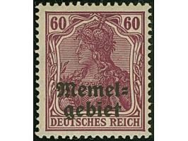 Nicht ausgegebene Werte: Germania 60 Pfennig dunkelgraulila, postfrisch, tadellos, eine der ganz großen Seltenheiten, ProFi h