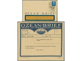 1932, “DASP BREMEN-NEW YORK D. EUROPA 16.5.32” klar auf Reichspräsidenten auf Fensterbrief “Ozean-Brief” komplett mit Telegra