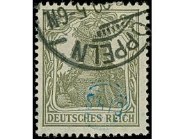 1920, Germania 2½ Pfennig olivgrau, farbfrisch und gut gezähnt, sauber gestempelt, tadellos, Fotoattest Gruber BPP (2009)