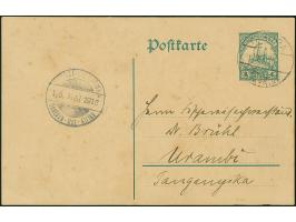 1916, “NYEMBE-BULUNGWA Deutsch-Ost-Afrika 15.Mai.1916”, privater Absenderstempel vom Geschäftsführer der Usumbwa-Compagnie au