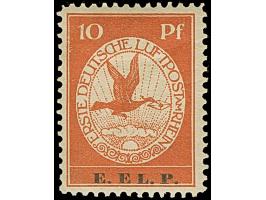 1912, E.EL.P. 10 und 20 Pfg., ungebraucht, in tadelloser Erhaltung, unsigniert mit Fotoattest Jäschke-L. BPP (2015)