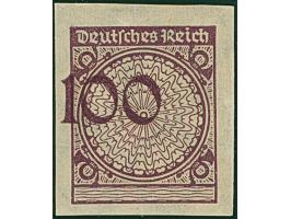1923, Rentenpfennig 100 Pfg. ungezähnt, postfrisch, in tadelloser Erhaltung, unsigniert mit Fotobefund Oechsner BPP (2016)