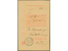 “USUMBURA DOA 22.1.08” sehr klar auf Posteinlieferungsschein für einen R-Brief nach Charlottenburg. Das Formular mit waagerec