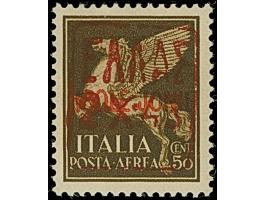 1943, 25 C.-50 C. mit Handstempel in schwarz und rot, postfrisch, tadellos, sign., Fotoattest Brunel (2017)