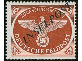 1944, Agramer Aufdruck, gezähnt, Aufdruck schwarzblau, postfrisch und tadellos; ProFi hat in postfrischer Erhaltung nur eine 