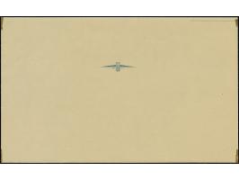 1945, Storm Division souvenir sheet, imperforate proof (230x140mm) with badge of Storm Division only, mint never hinged with 