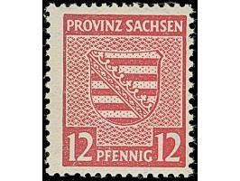 12 Pf. hellilakarmin, postfrisch, tadellos, signiert Herbst BPP