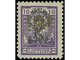 1926, War Orphans +5 on 10c., watermark “parquet”, inverted surcharge, mint never hinged, fine, signed Lissiuk and certificat