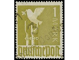 "3/Berlin-Pankow 1” auf Taube 1 M. schwach fluoreszierend, sauber ungebraucht, tadellos, sign. Busse BPP sowie Fotobefund Dr.