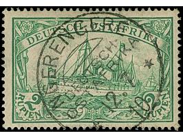 "NGERENGERE 12.7.10" glasklar und voll auf 2 R. Einwandfrei. Signiert Grobe und Fotoattest Jäschke-L. BPP (2026)