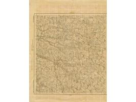 1919, Ear of corn 10 kopek red, imperforated, complete sheet on map N16 Skajzgiry, mint never hinged, very minor wrinkles, ve