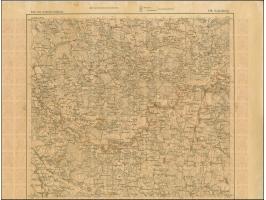 1919, Ear of corn 10 kopek red, imperforated, complete sheet on map P16 Schönberg, mint never hinged, minor edge wrinkles, ot