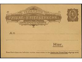 Privat-Brief-Verkehr: 1893, Ganzsachenkarte 2 Pfg. braun mit rückseitigem Bildzudruck “Gruss aus dem Braustübl” mit Abbildung