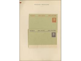 1920, Geschenkmappe mit marmoriertem Einband und eingeprägtem Golddruck “COMMISSION INTERALLIÉE DE GOUVERNEMENT ET DE PLEBISC