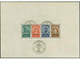 1933, Nothilfe-Block, sauber mit dreimal abgeschlagenem Sonderstempel “KÖNIGSBERG OSTROPA INT-POSTWERTZ-AUSSTELLUNG VOM 23. J