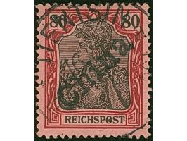 1900, Handstempel 80 Pfg., farbfrisch und normal gezähnt, sauber entwertet “TIENTSIN 16/1 01”, tadellos, ein schönes Exemplar