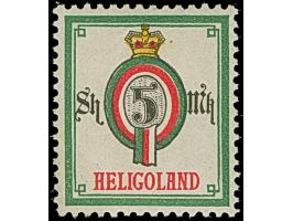 1890, Amtlicher Neudruck 5 M. dunkelgraugrün/karminrot/schwarz, farbfrisch und gut gezähnt, postfrisch, tadellos, eine sehr s