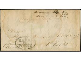 1832, entire letter, headed "Consignees letter" and dated inside "Saint Johns 20th march, 1832", sent to Oporto, Portugal, sh