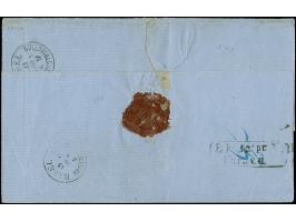 10 Ngr. milchblau, voll- bis meist breitrandig, mit Nr. "4" und sauber nebengesetztem Doppelkreisstempel "LEIPZIG BAHNH. 11/I