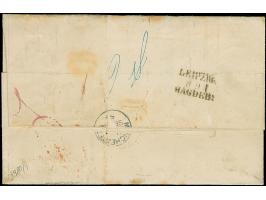 5 Ngr. ziegelrot, zusammen mit 5 Ngr. karminrosa auf glasigem Papier, beide voll- bis breitrandig, mit Nr. "8" und nebengeset