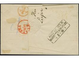 5 Ngr. ziegelrot und 1 Ngr. auf mattgraurot, beide voll- bis breitrandig, mit Nr. "2" und sauber nebengesetztem Doppelkreisst