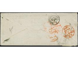 3 Ngr. auf gelb, 2 Einzelwerte, einer durch Randklebung etwas beschädigt, mit Doppelkreisstempel "DRESDEN NEUST. 8/II 63" auf