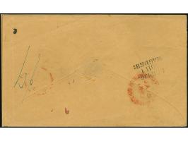 3 Ngr. auf gelb, 4 Einzelwerte, einer rechts leicht berührt, sonst alle voll- bis breitrandig und farbfrisch mit Nr. "14" und