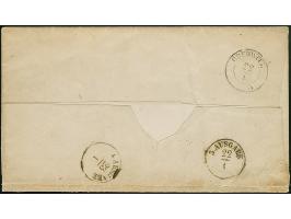 2 Ngr. auf blau, rechts unten kurz an die Randlinie geschnitten, sonst voll- bis überrandig, mit klarer Nr. "114" und sauber 