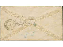 1 Ngr. auf mattgraurot, rechts oben leicht berührt, sonst voll- bis überrandig, mit sauber aufgesetzter Nr. "1" und klar nebe