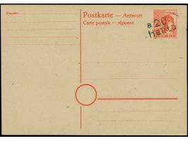 “20/Helfta a” (Arge 20/78) auf Doppel-Karte Arbeiter 30 Pfg., aus rückgelieferten Restbeständen der Originalauflage an das Po