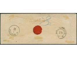 ½ Ngr. auf grau, Type I, voll- bis breitrandig, mit Nr. "1" und nebengesetztem Doppelkreisstempel "DRESDEN 31/V 61", als Nach