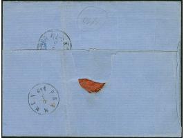 3 Ngr. auf gelb, 3 Einzelwerte, meist voll- bis breitrandig, mit jeweils sauber aufgesetzter Nr. "110" und sauber nebengesetz