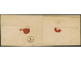 2 Ngr. auf blau, unten rechts etwas berührt, sonst voll- bis breitrandig, mit Nr. "1" und nebengesetztem Doppelkreisstempel "