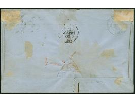 2 Ngr. auf blau, 2 Einzelwerte, zusammen mit waagerechtem Paar 1851/63, 3 Pfg. Grün, eine 2 Ngr. kurz berührt, sonst alle vol