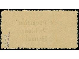 Krim-Päckchenmarke, Type I, ungummiert wie verausgabt. Signiert Zierer und Pickenpack