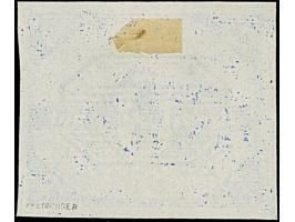 Hela mit Plattenfehler 'Torpedoschuss', ungummiert wie verausgabt, signiert Pfenninger