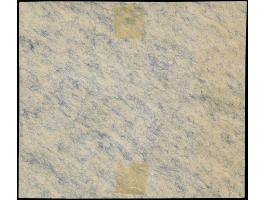 Rotes Kreuz-Block mit Stempel "EBINGEN 14.9.49" auf Briefstück. Einwandfrei. Fotoattest Wehner BPP (2024)