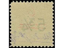 1945, Gebührenzettel 6 Pfg. (Uhrzeit) gezähnt mit roter Wertziffer, postfrisch und tadellos, selten, sign. Busch sowie Fotoat