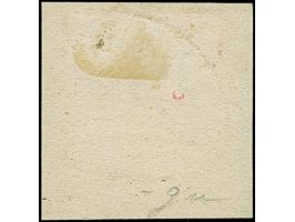 7 Kreuzer preußischblau, farbfrisch und voll- bis meist breitrandig, mit sauberem Halbkreisstempel "FRIEDEBERG 25/6" auf Brie