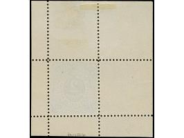 1875, 2 Pfge., Essay im Ziffermuster mit Wertschildoval und in den Ecken mit Reichsadler in Violett auf weißem Papier ohne Gu