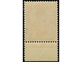 1900, Reichspost 10 Pfg. (dunkel)rotkarmin mit Unterrand, postfrisch, in tadelloser Erhaltung. Ein sehr schönes und farbfrisc