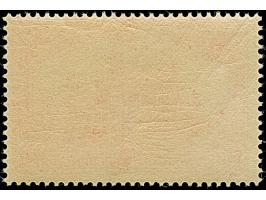 gezähnt 26:17: 1 M. dunkelkarminrot (leuchtend gelblichrot quarzend), postfrisch, in tadelloser Erhaltung. Ein sehr schönes E