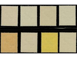 1903/05, Zähldienstmarken 2-50 Pfg. je mit Aufdruck “Specimen” kpl., postfrisch, in tadelloser Erhaltung, unsigniert mit Foto